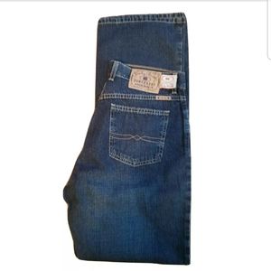 Lucky Brand Dungarees Womens Low Rise Flare 14/32 Rigid Cotton Denim Bin17